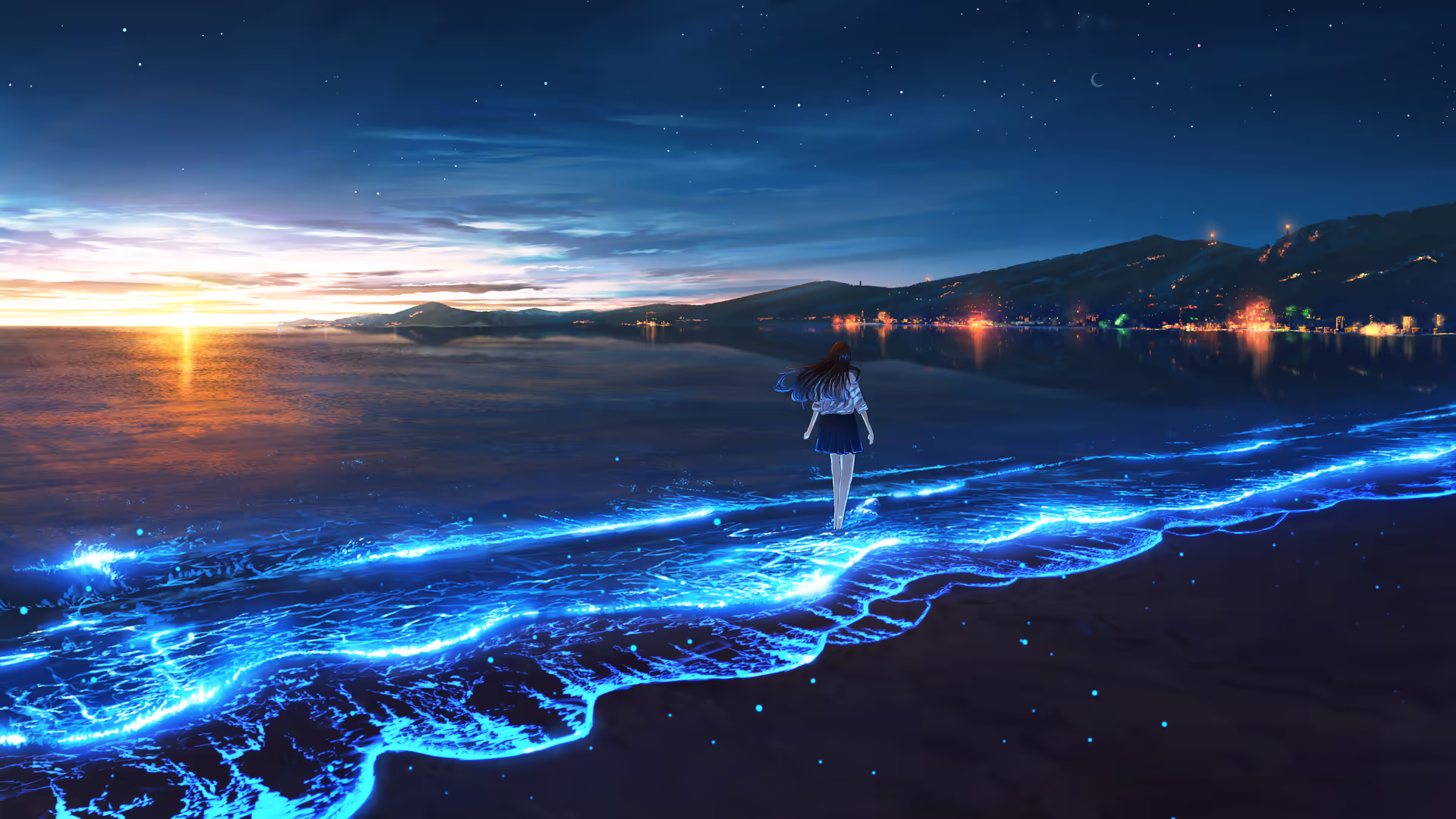 Mobile background image of the blog