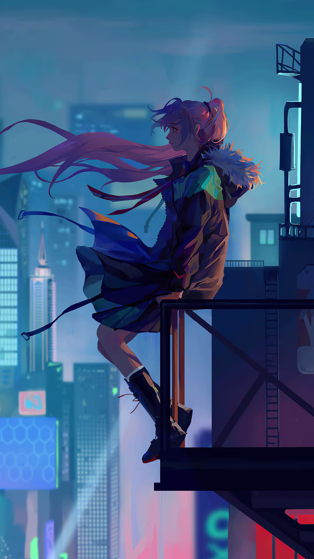 Mobile background image of the blog
