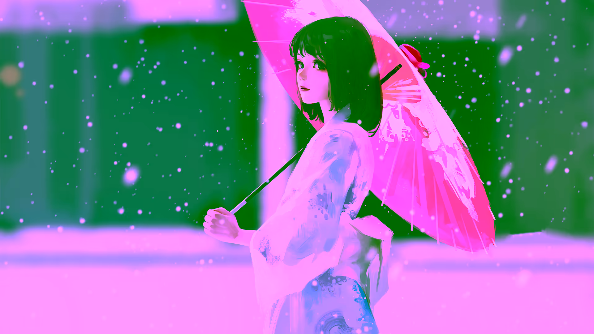 Mobile background image of the blog